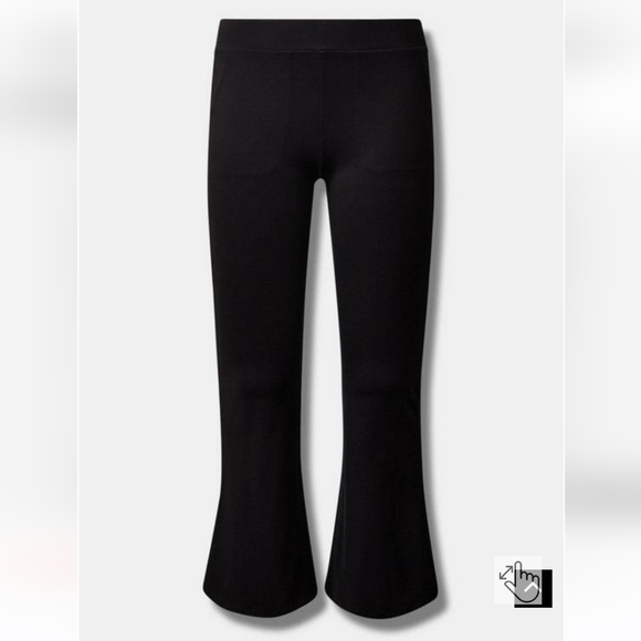 🆕️🖤 3X BLACK FLARE LEGGING WITH POCKETS - FULL LENGTH🖤 - Picture 3 of 3